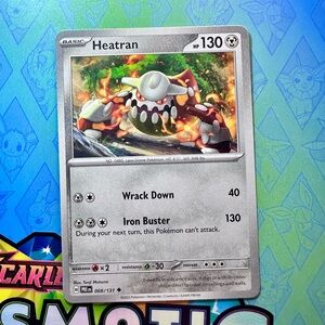 heatran (068/131) - uncommon — pokémon: prismatic evolutions